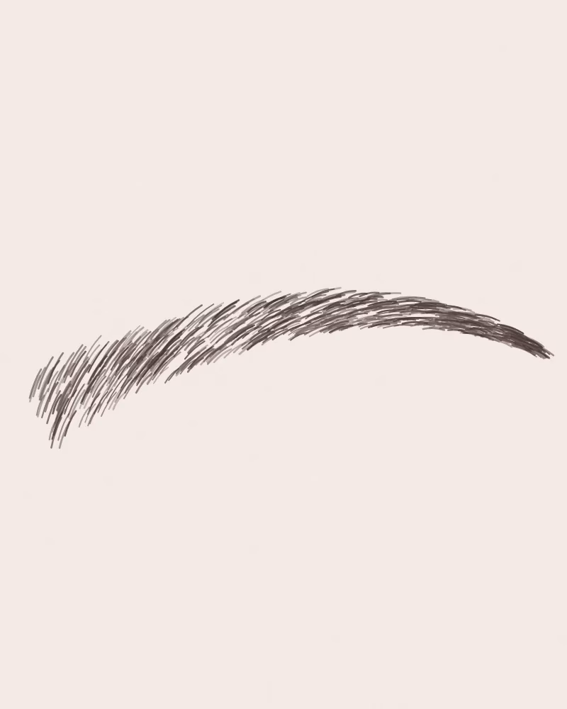 Illustration Augenbrauen – zu Instagram
